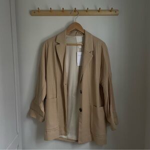 H&M Beige Blazer Jacket